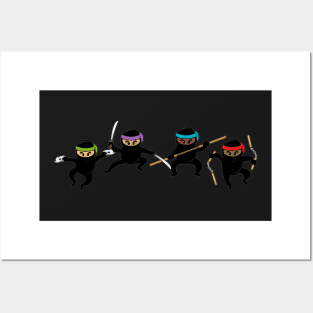 NINJAS Posters and Art